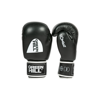Boxhandschuhe COMBAT - Leder - Green Hill Sports