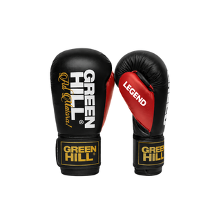 Green Hill LEGEND BLACK Edition Boxhandschuhe mit Gelenkschutz - Green Hill Sports