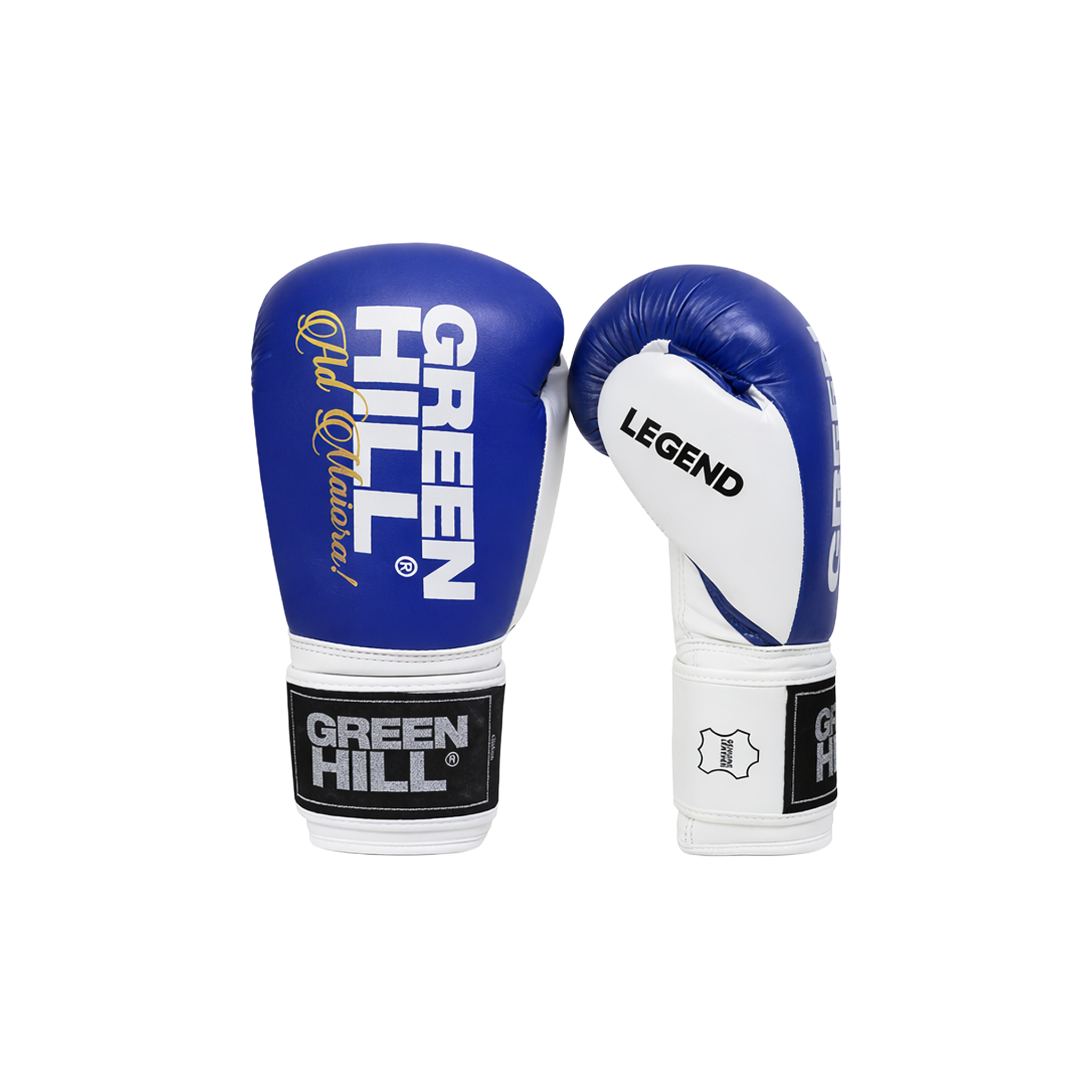 Green Hill LEGEND Silver Edition Boxhandschuhe mit Gelenkschutz – Green Hill Sports