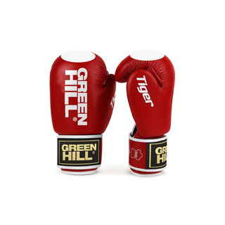 Boxhandschuhe Tiger mit Trefferfläche - Leder (DBV zugelassen) - Next Level