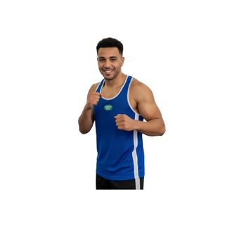 Boxhemd ELITE CLASSICS mit runden grünen Logo - Green Hill Sports