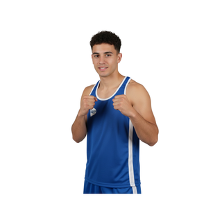 Boxhemd ELITE mit weißen Streifenlogo