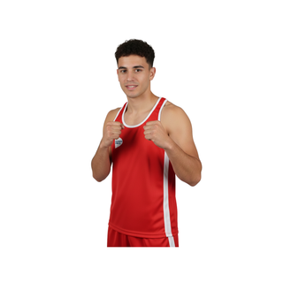 Boxhemd ELITE mit weißen Streifenlogo