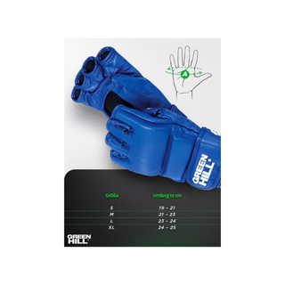 Green Hill Sambo Handschuh - Kunstleder COMBAT SAMBO zertifiziert