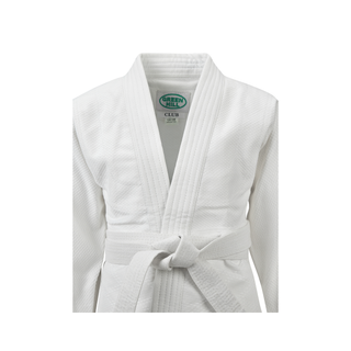 Green Hill Judoanzug CLUB 450 g/m² rundes Logo
