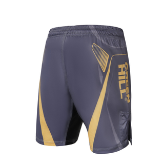 mmi-4024_green_hill_mma_short_immaf2023_approved_grey_gold-mmashorts_anthrazit_gold_sports_grabbling_martial_mixed_arts_fitnessback