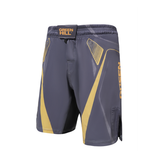 mmi-4024_green_hill_mma_short_immaf2023_approved_grey_gold-mmashorts_anthrazit_gold_sports_grabbling_martial_mixed_arts_fitness