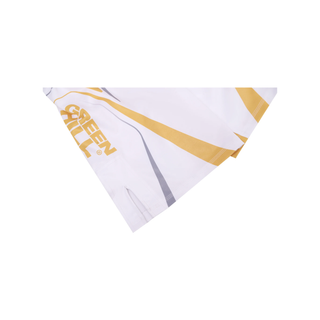 mmi-4024_green_hill_mma_short_immaf2023_approved_white_gold-mmashorts_weiss_gold_sports_grabbling_martial_mixed_arts_fitness_closeup