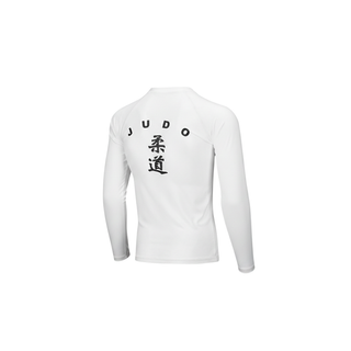 Judo KANJI Rash Guard – Langarm mit Rundhals - Green Hill Sports