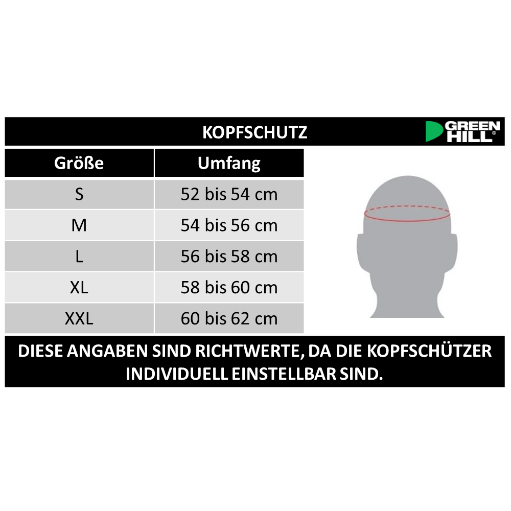 Kopfschutz SAFE - LEDER - Green Hill Sports