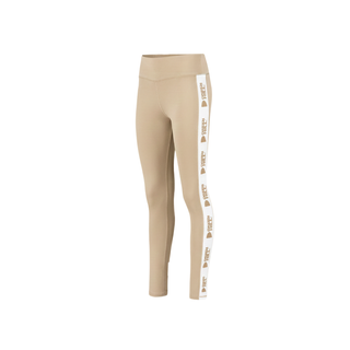 WL-00012_Green_Hill_Leggings_with_white_stripe_beige_-_Leggings_mit_Green_Hill_Streifen_beige_-_fitness_sport_Laufen_Aerobic_Gymnastic_side