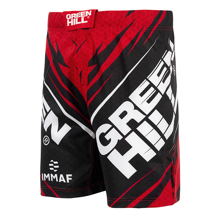 MMA Shorts - IMMAF - Green Hill Sports