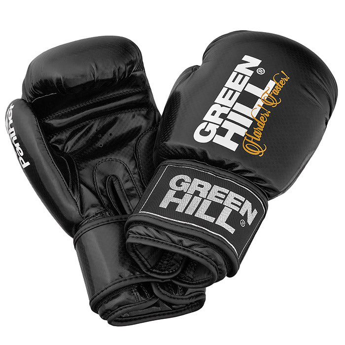 Boxhandschuhe PANTHER - Kunstleder (WAKO Marke auf Anfrage) - Green Hill Sports